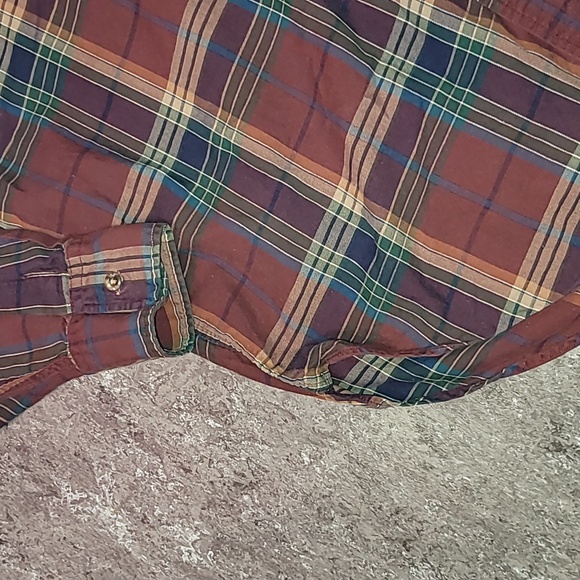 Made in USA. The Ascot Shop, La Jolla. 💯 Cotton button- up.  Women's size Large - Picture 3 of 14